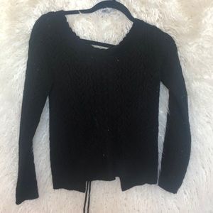 Black sweater